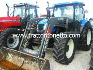 New Holland TS 115A CON PALA ANTERIORE